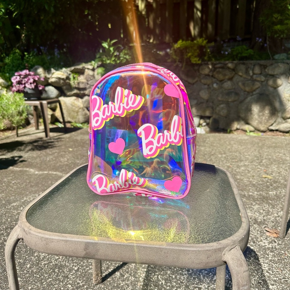 Barbie Holographic Mini Backpack